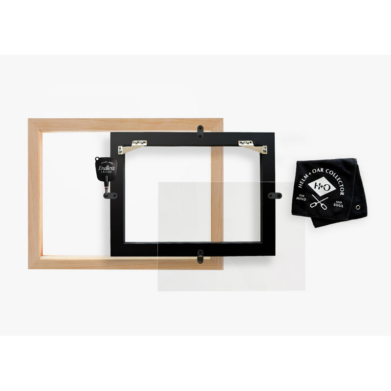 Endless Frame System, 40" H x 60" W, Natural Wood, Natural Wood