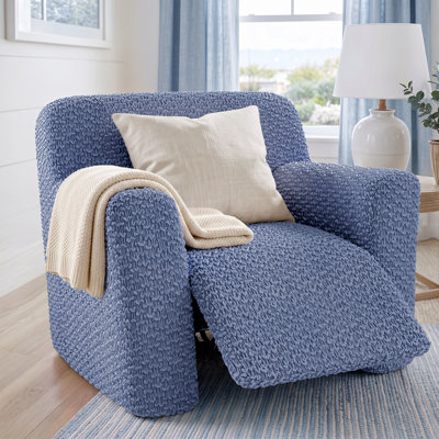 Snug Fit Slipcover For Recliner - Durable Protective & Pet-Friendly - Langton
