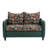 Nadaha Fabric 53'' Reception Loveseat