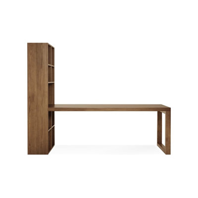 Bureaux rectangulaires en bois massif Burlywood