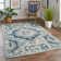 Tapis bleu Leeson