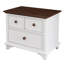 Table de chevet en bois Aadishiv