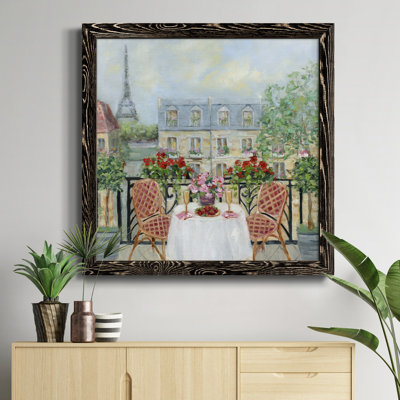 Spring Wood II - peinture sur toile encadrée
