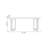 Modern Nut-Brown Rectangular Solid Wood Dining Table-1939442225