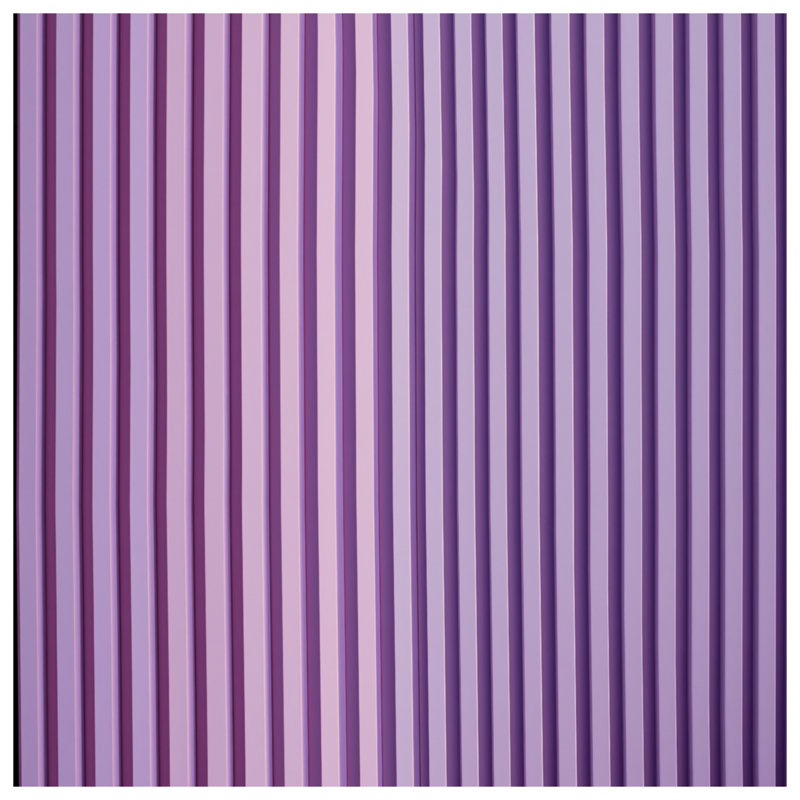Housses de couette à rayures verticales mauves, Très grand lit