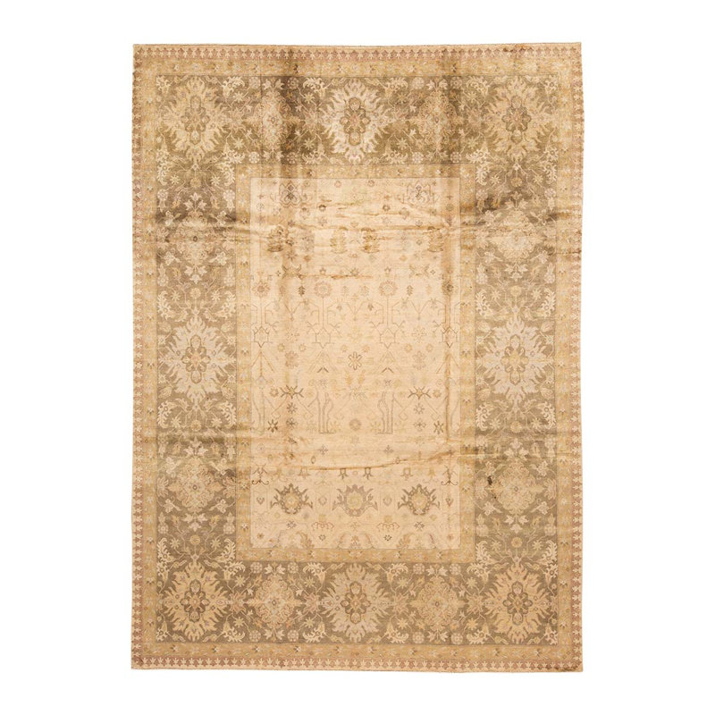 Hand Woven Silk Oriental Area Rug
