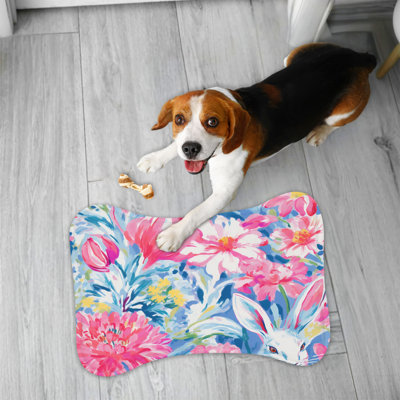 Tapis d'alimentation en forme de os - 1 pièce