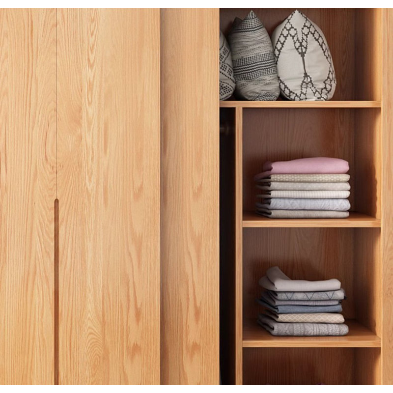 Garde-robe classique simple, H 98,43 po x l 78,74 po x P 23,62 po