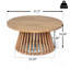 Table basse de patio en bois d'acacia-1883552591