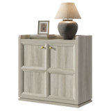 33.7'' Sideboard With Adjustable Shelf and  3D - Design