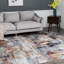 Lipe Abstract Area Rug in Gray-976250797