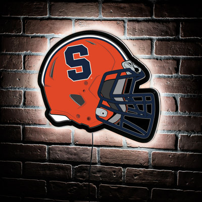 NCAA Team Helmet Shaped LED Lighted Wall Sign
