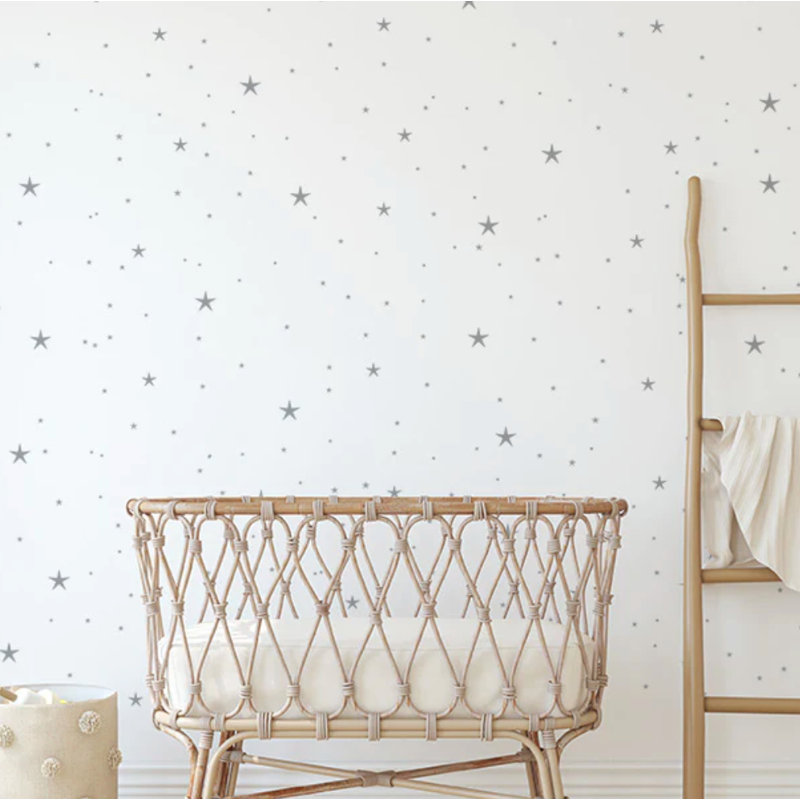 Adhésif décoratif étoiles scintillantes, Cuivre