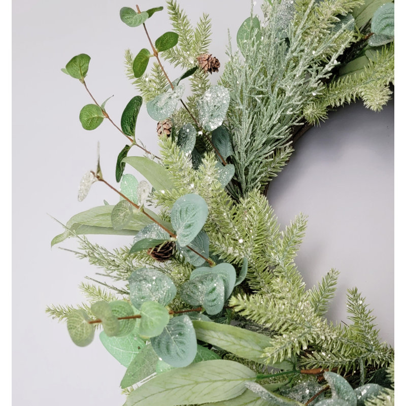 Handcrafted Faux 22'' Wreath