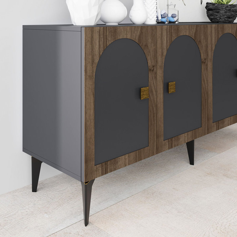 Olivia 150cm Console Table, Grey