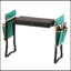 Banc de jardin pliant en EVA avec coussin de jardin 8 po