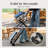 Foldable Cart-style 2-burner Gas Griddle