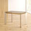 Blaris Glass Top Metal Base Dining Table-38094778