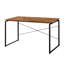 Kivanc Desk, Faux Concrete & Silver-1771978889-1781243554