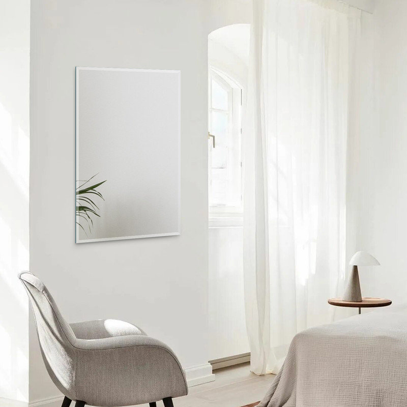 Aleksandrina Rectangle Wall Mirror, 28" x 20"