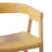 Lorrenda Modern Solid Wood Rounded Back Dining Chair-1629794438