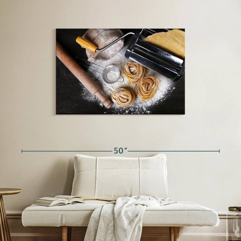 Yarlin Handmade Pasta, 26" H x 39" W