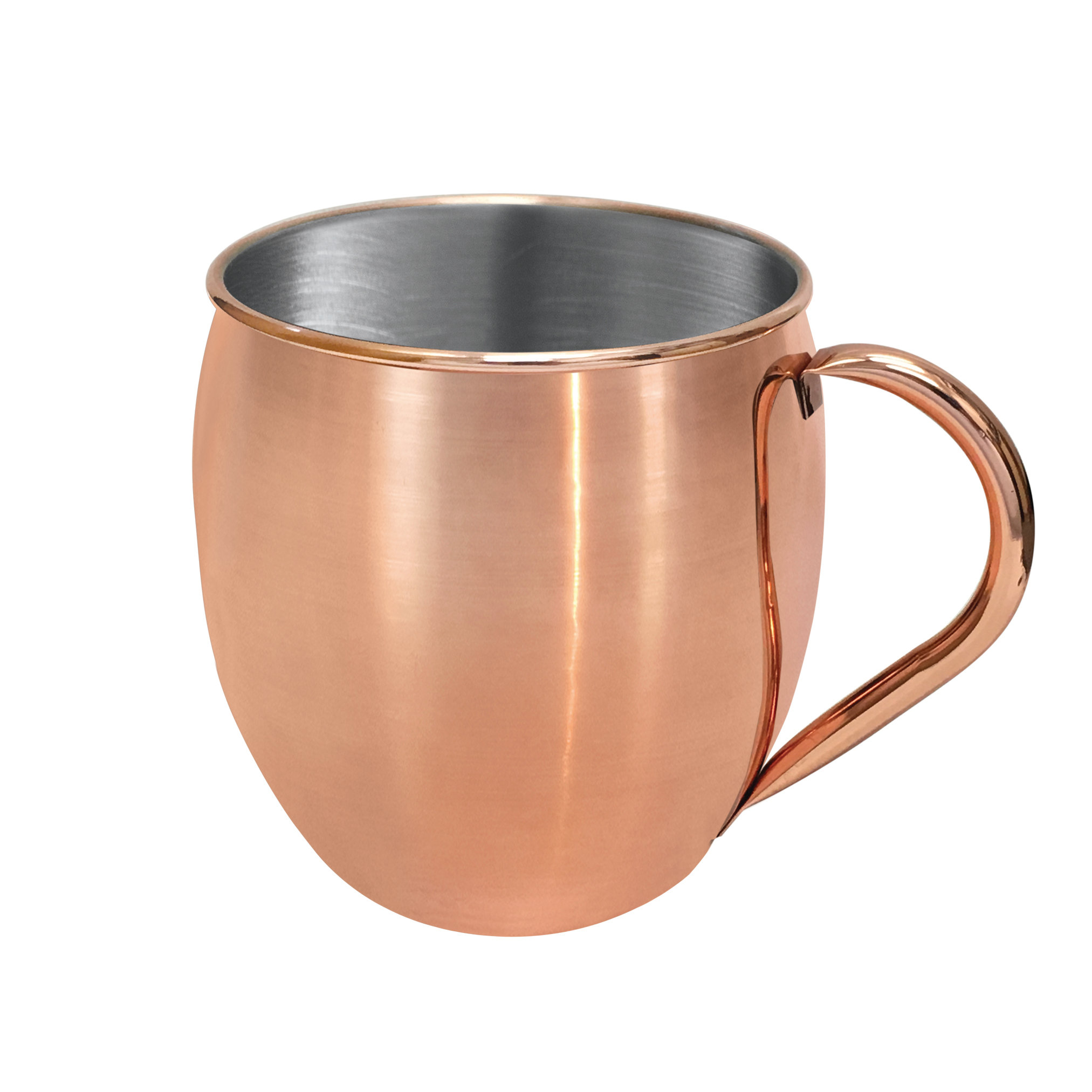 True Moscow Mule Mug Set Of 1, Stainless Steel, Copper Finish