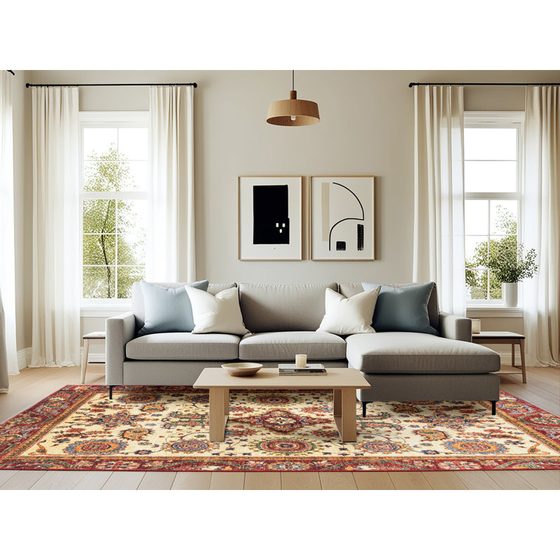 Tapis 18_Résumé moderne 3352, Rectangle 6 pi x 9 pi