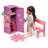 School Style Single Doll Locker Set with Bench, Rug and Accessories