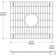 14.56" x 16.75" Sink Grid