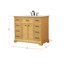 Ensemble de meuble-lavabo simple de 42 po Hermes-867656300