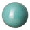 20 in. D Landscape Black Ceramic Gazing Ball