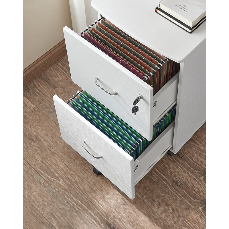 Chandrine 45 cm W 2 -Drawer Filing Cabinet
