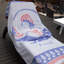 Serviette de plage en peshtemal turque 100% coton 40 x 70 pouces Sailor Girl