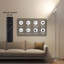 Lampadaires pour le salon, lampe sur pied à DEL 32W / 3000LM avec télécommande-1538393286
