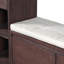 Banc de rangement tout-en-un pour hall d'entrée avec coussin et tiroirs-84940486-84940487