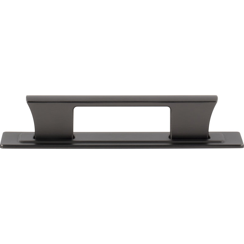 Zander 12" Center To Center Bar Pull, 3 3/4", Slate