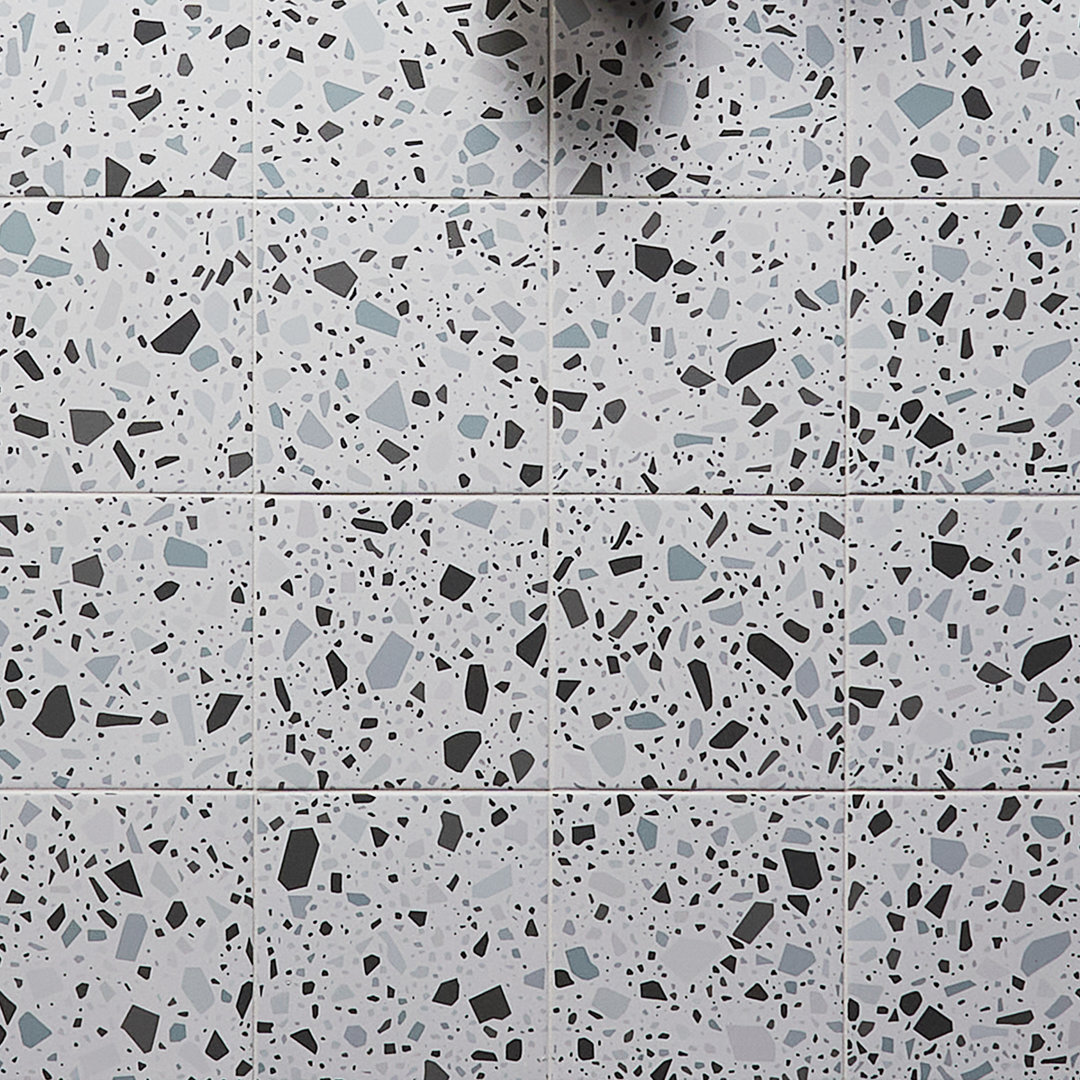 Confetti 8" x 8" Italian Terrazzo Porcelain Tile Encore Surfaces
