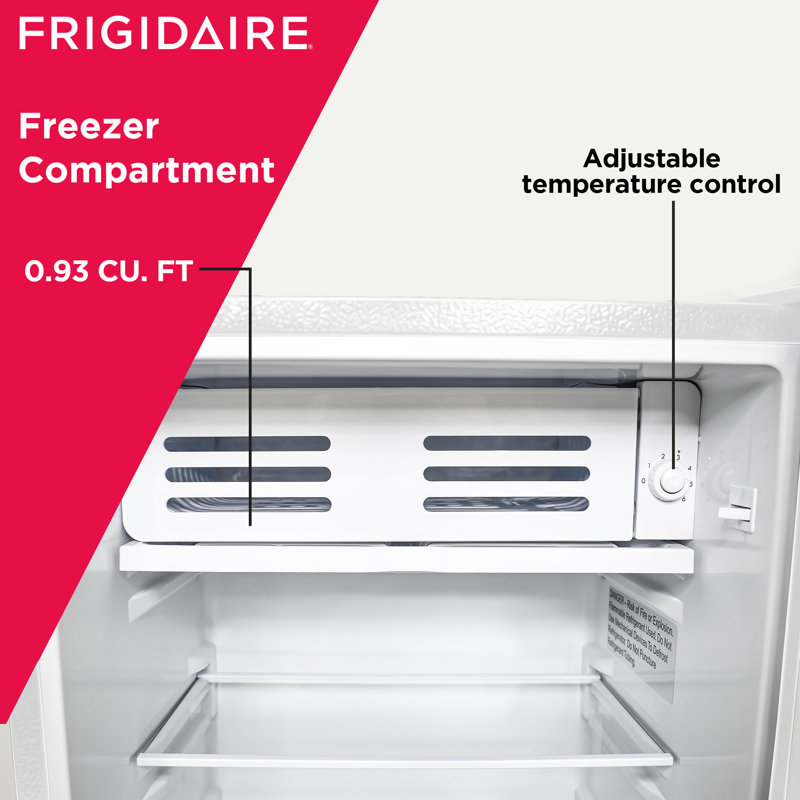 Frigidaire 3.2 CU. FT. Compact Refrigerator (Retro Design), White