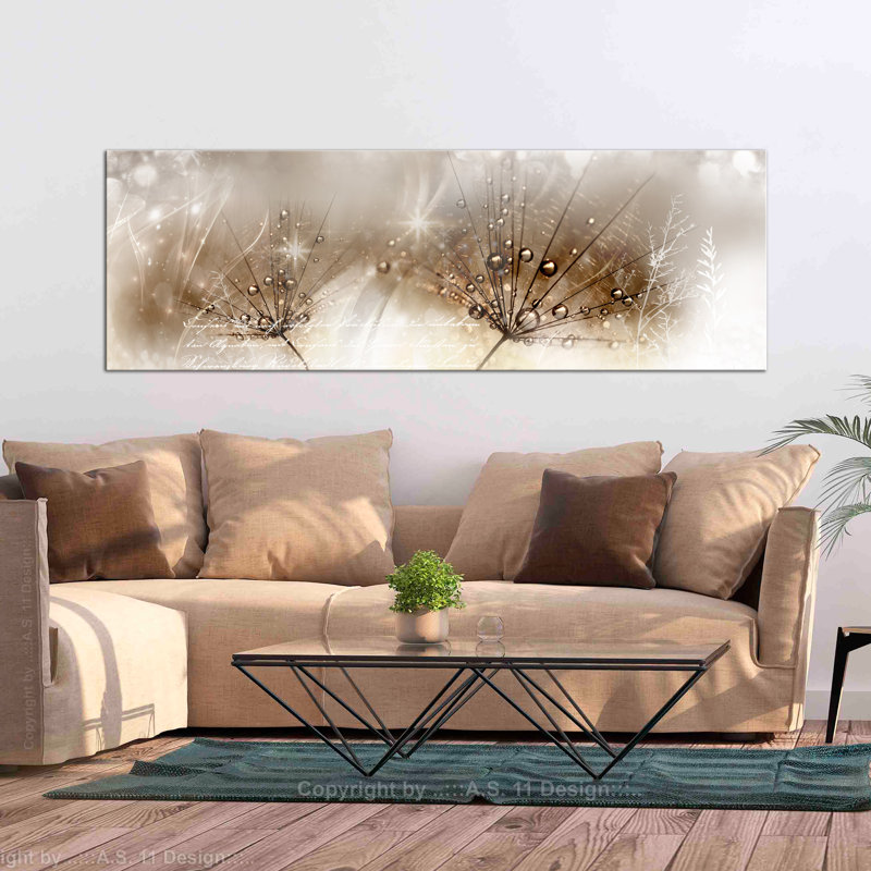 No Frame Print on Canvas, 40cm H x 120cm W