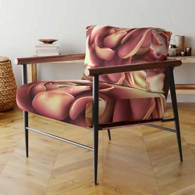 Dahlgreen - Fauteuil d'appoint rembourré en velours