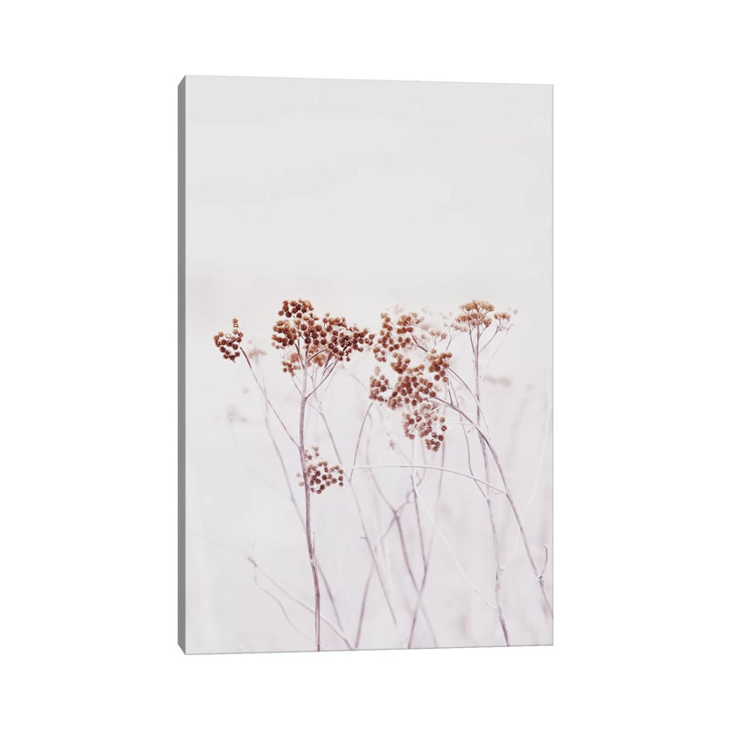 Wildflowers Iceland 1 Piece Wrapped Canvas Painting, 20.32 cm H x 30.48 cm W