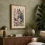 Horse in Botanical Grace Art Deco - Wrapped Canvas-1587628329-1587628335