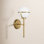 Adneta Single Light Glass Dimmable Wallchiere