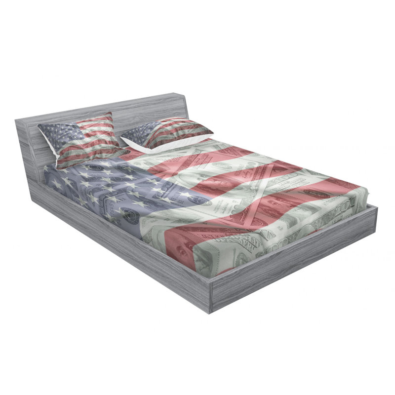 Microfiber Sheet Set, Full Sheet Set with Fitted Sheet