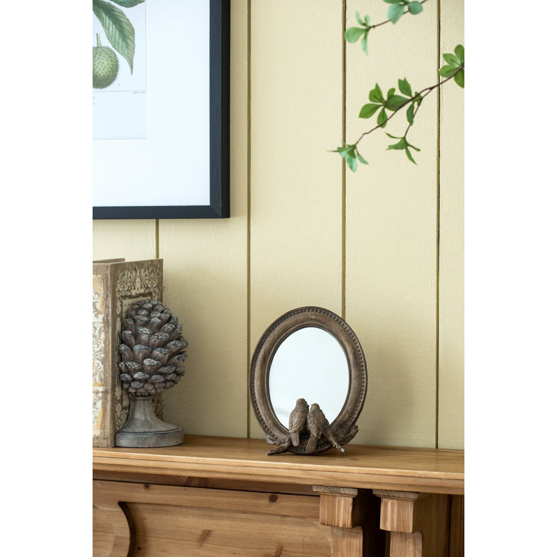 Miroir ovale 7,5 po x 9,5 po Corella