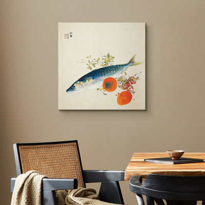 Œuvre japonaise, persimmon, art japonais