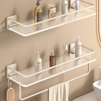 Tablette murale crème blanche