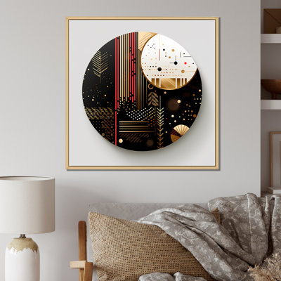 Boho Chic Daydreames géométrique cercle Art I - abstrait spirales murales