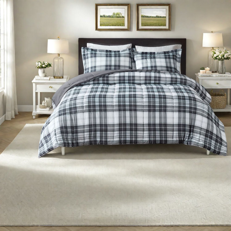 Ensemble de literie toutes saisons, édredon simple en microfibre TG pour la maison